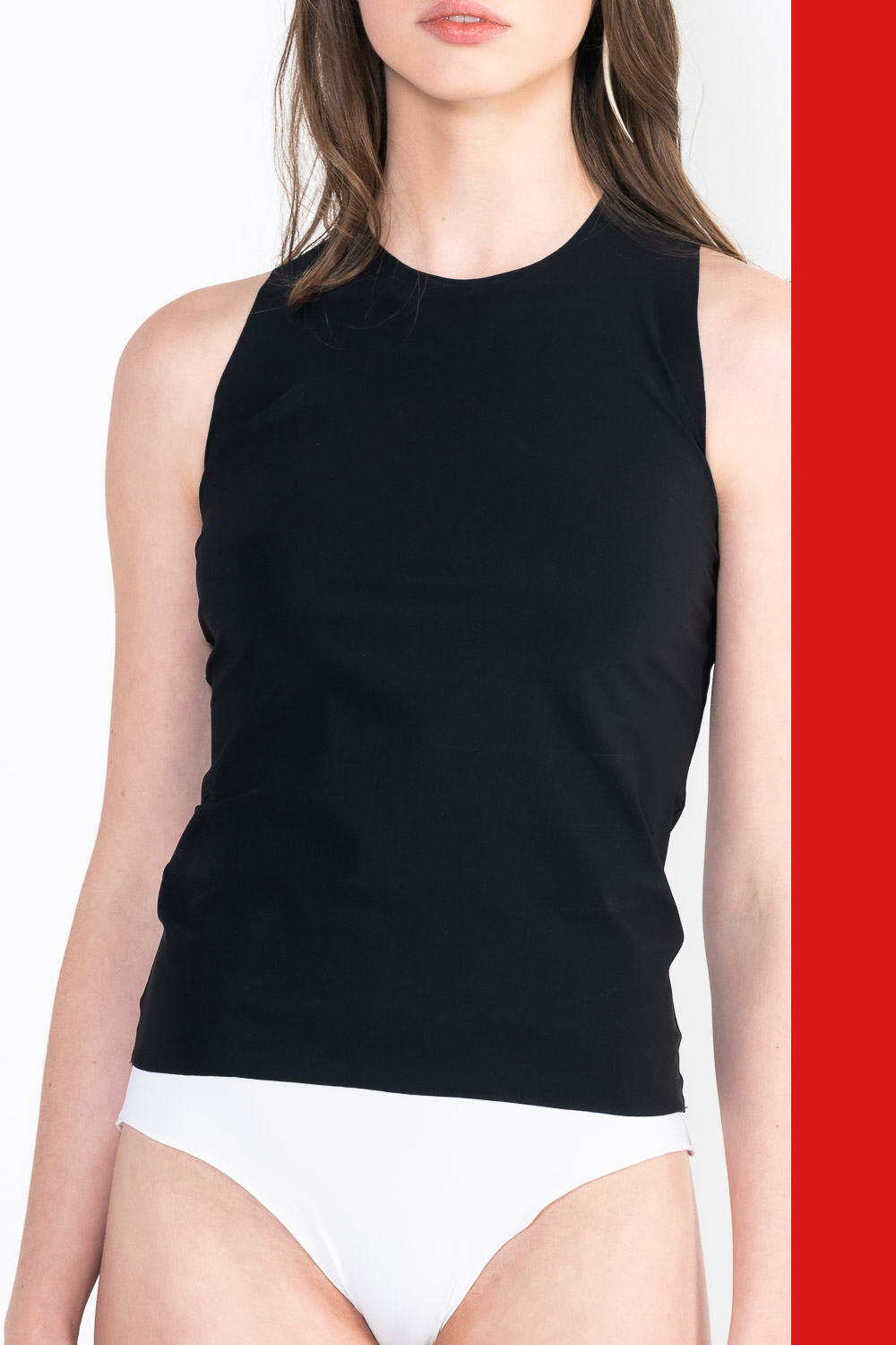 L5 Sleeveless crew neck top