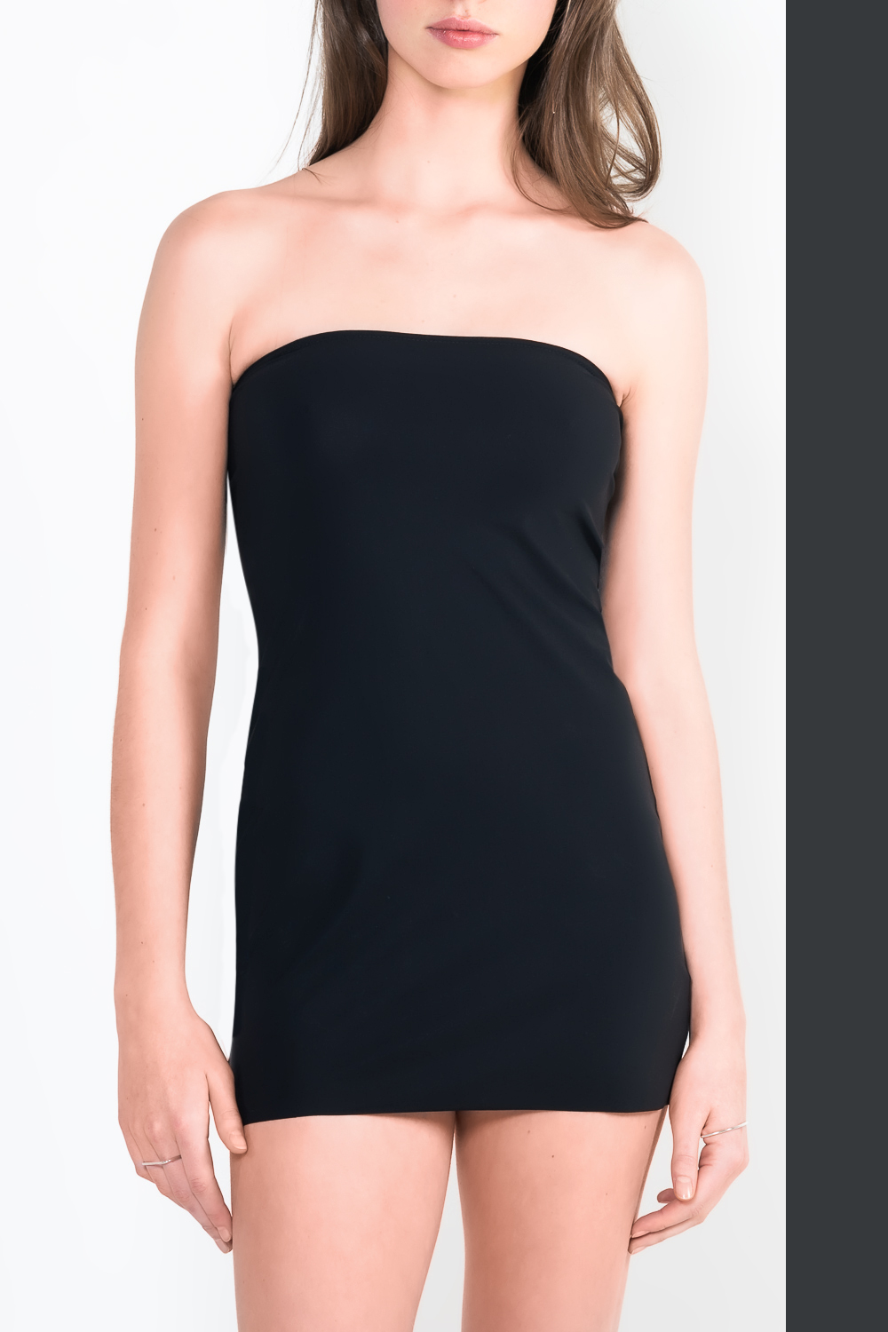 L46 Top bustier long