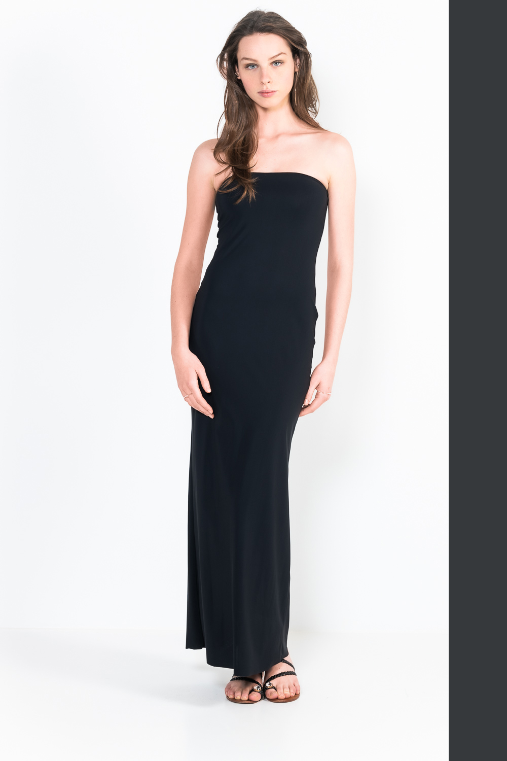 L48 Robe bustier longue