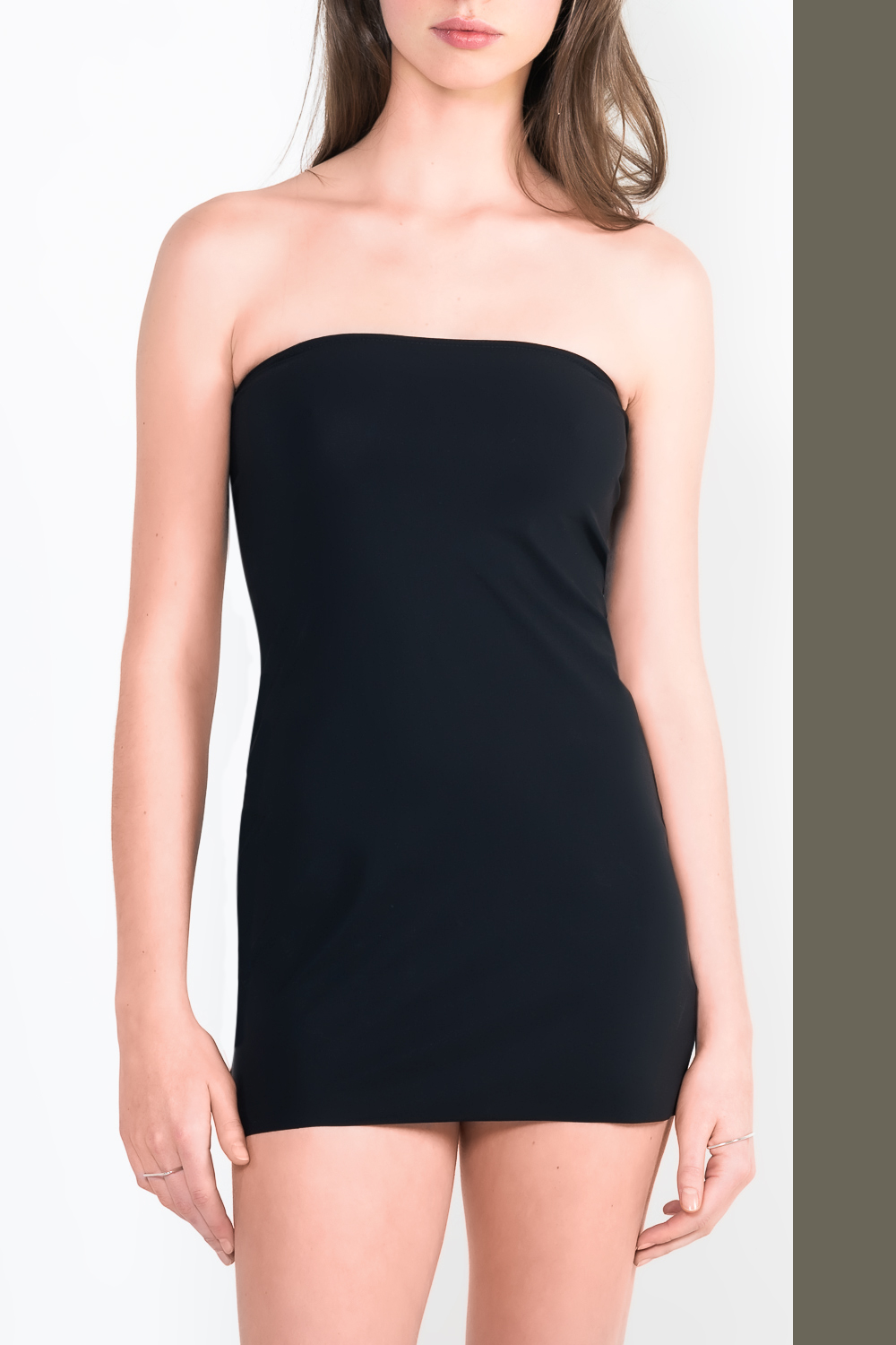 L46 Top bustier long