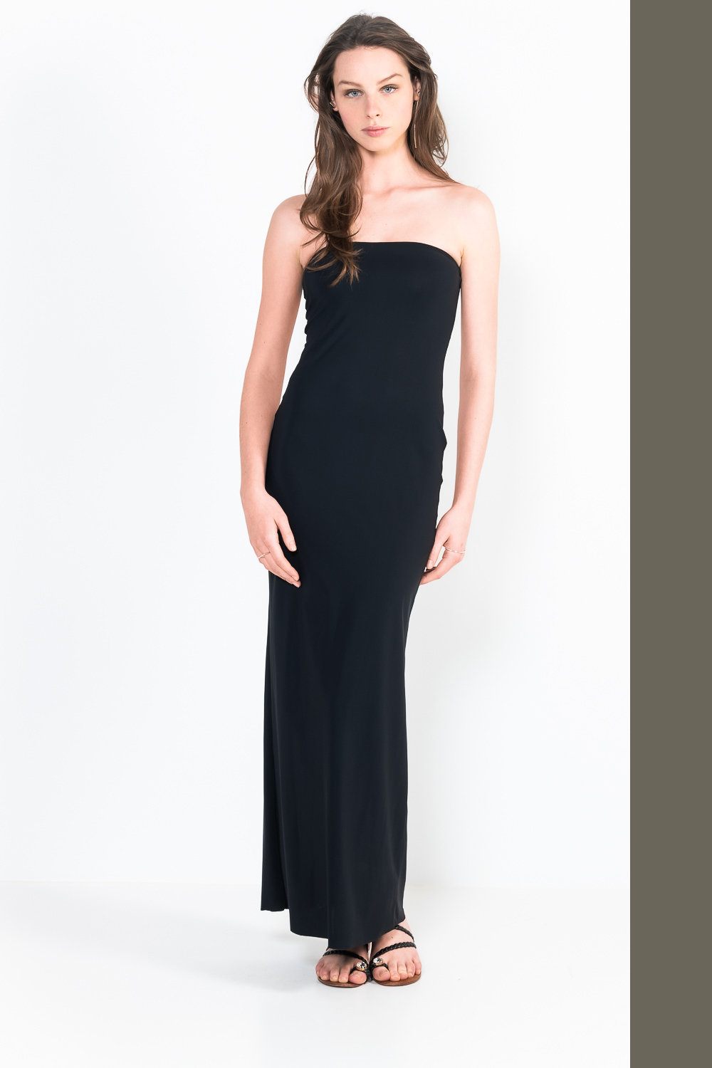 L48 Robe bustier longue
