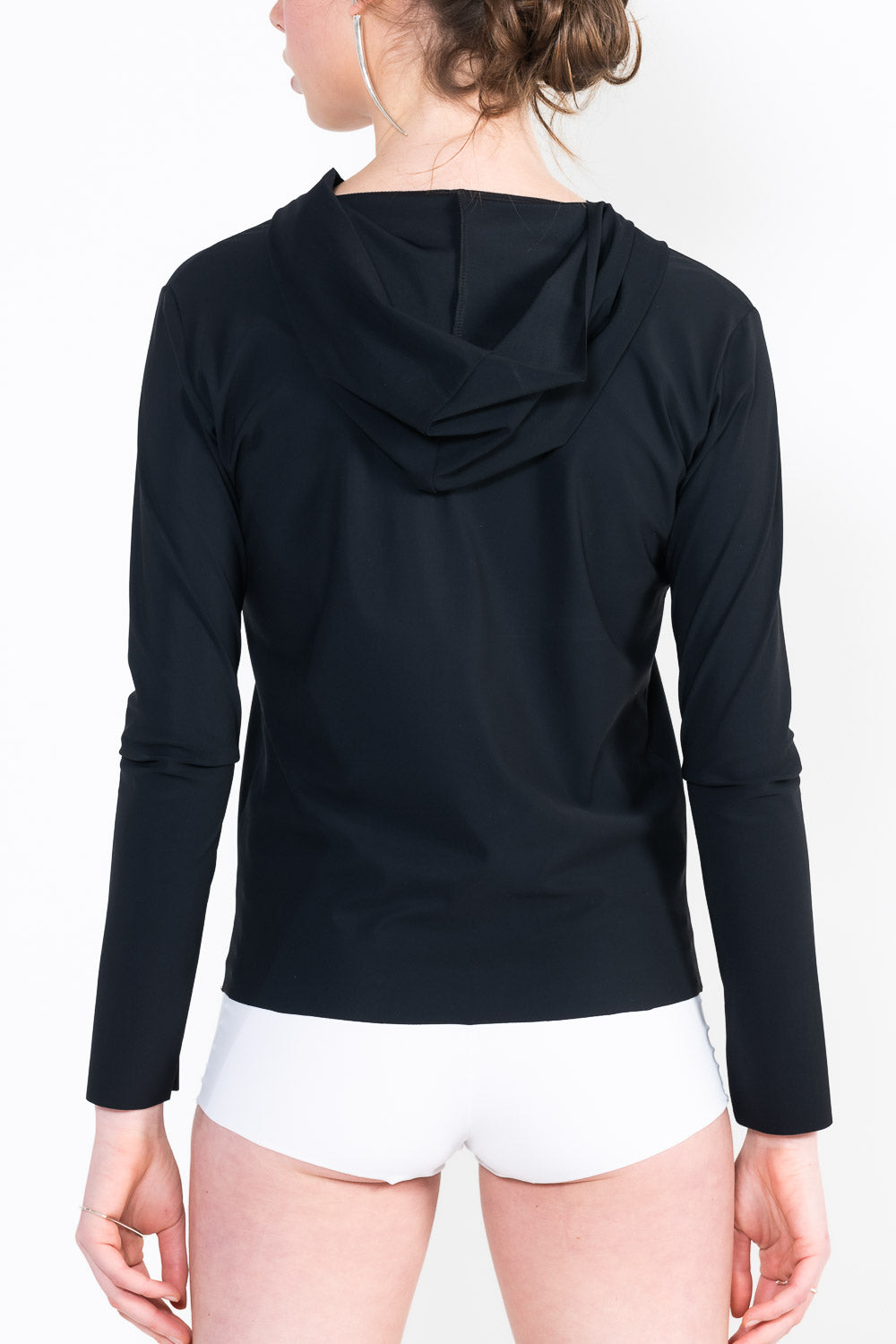 L69 Short hooded jogging sweater