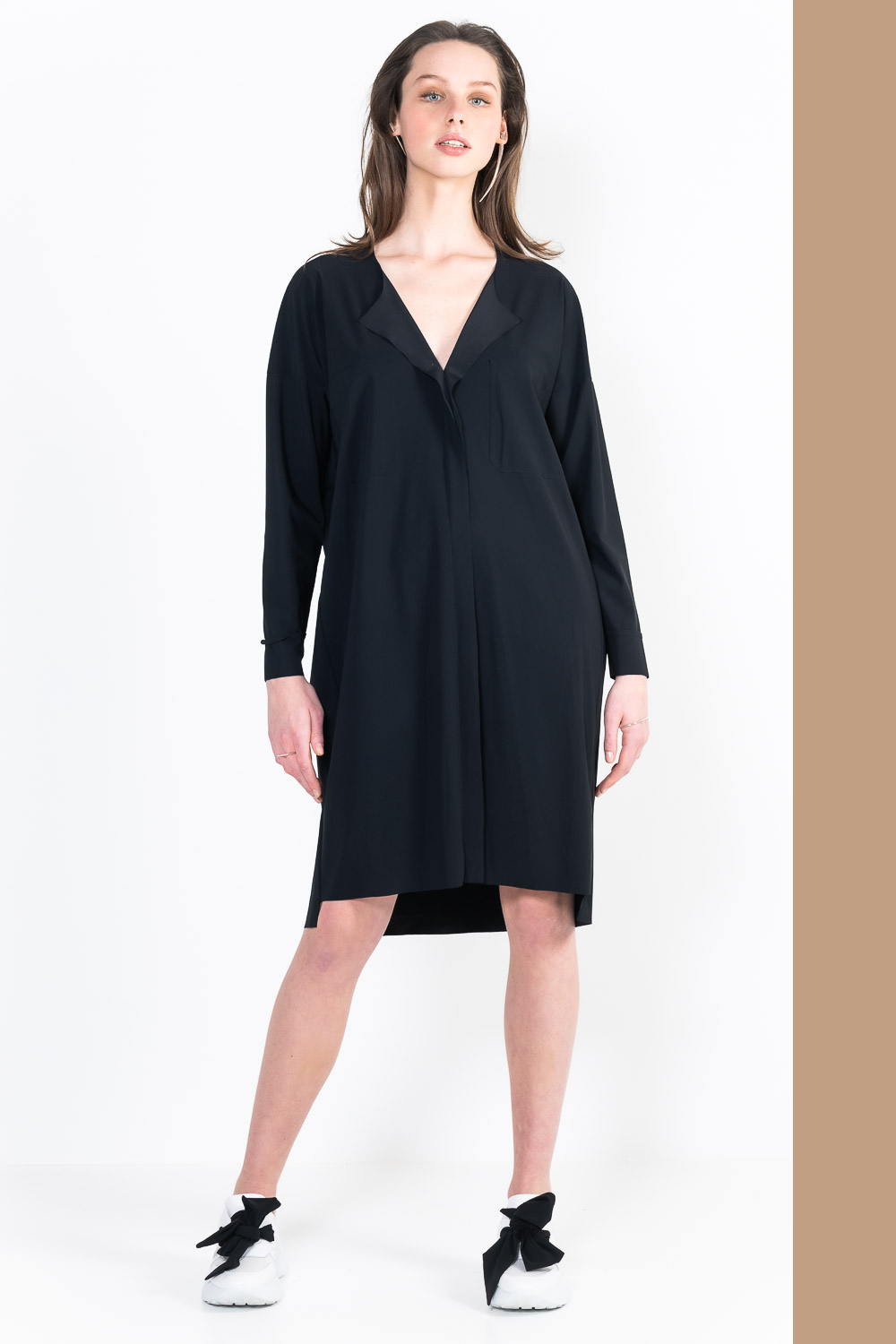 L75Bis short shirt dress with 2 pockets