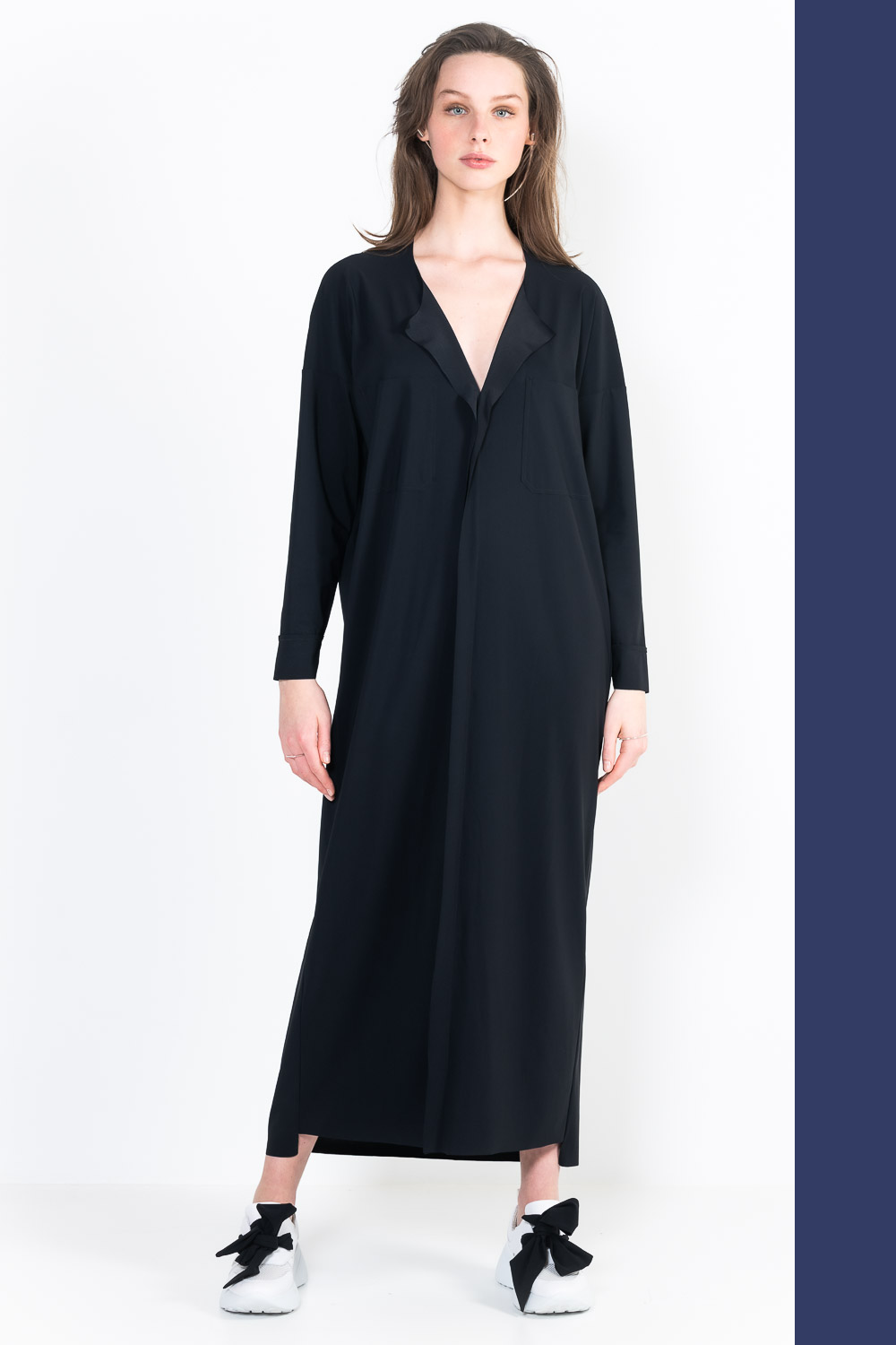 L75Ter Long shirt dress with 2 pockets