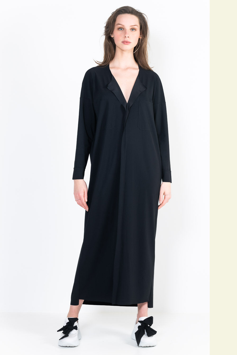 L75Ter Long shirt dress with 2 pockets