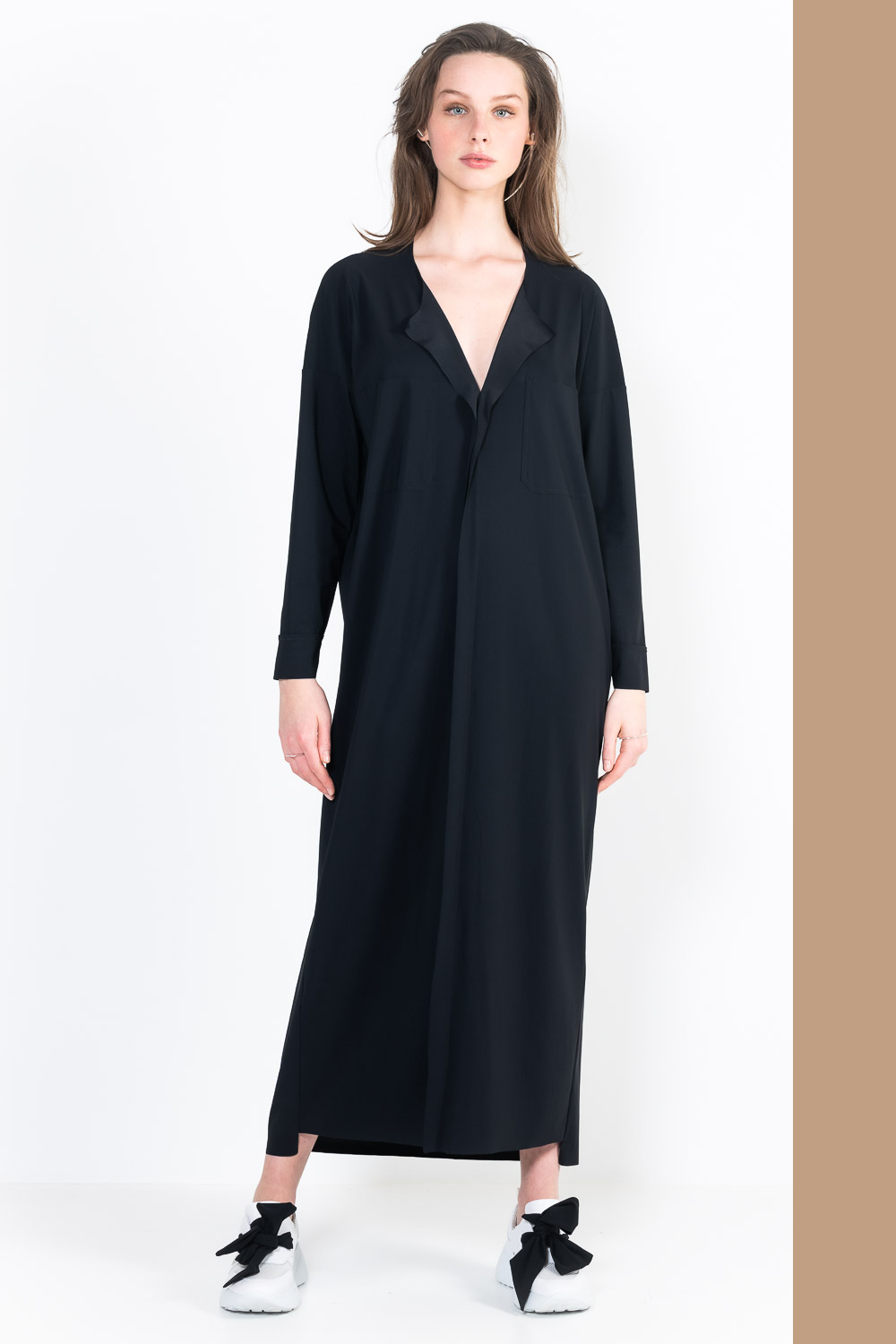 L75Ter Long shirt dress with 2 pockets