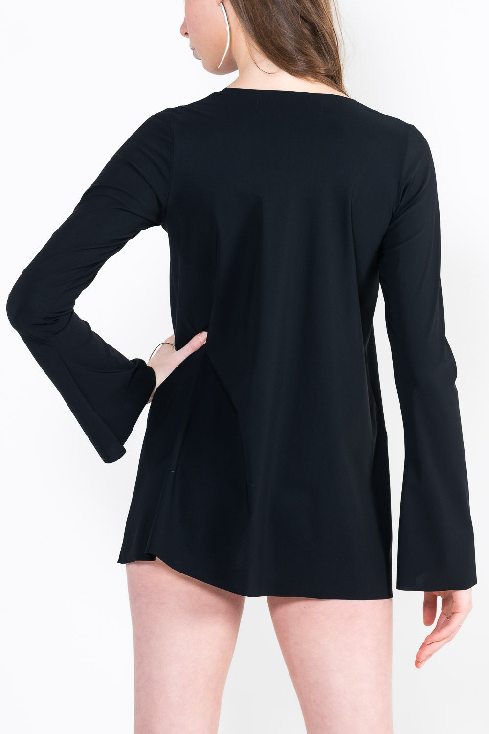 L90 Long sleeve trumpet top