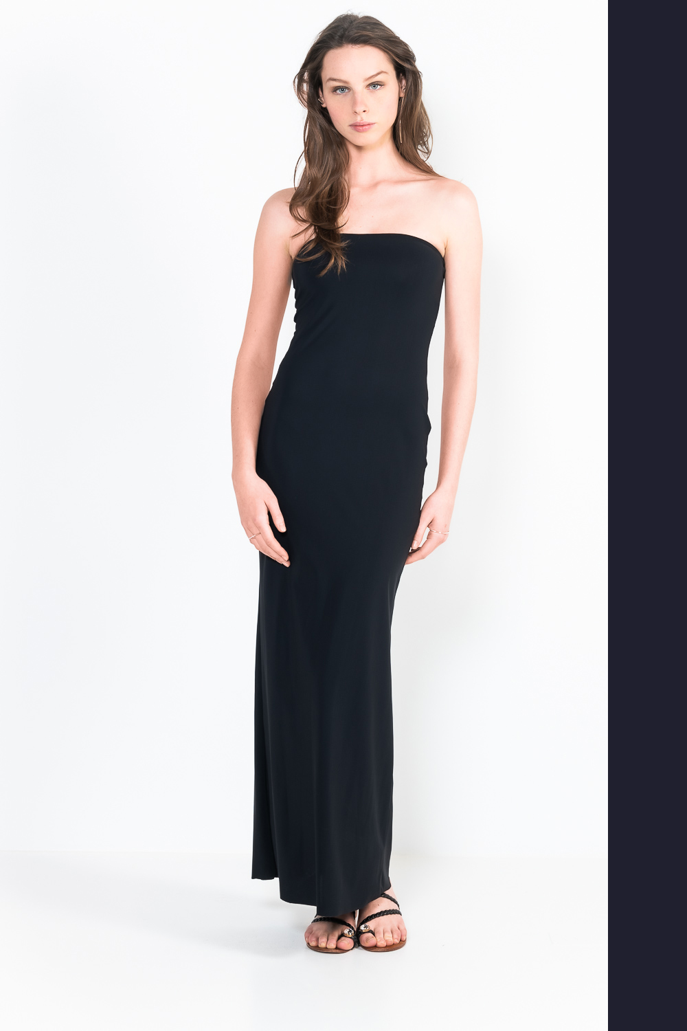 L48 Robe bustier longue