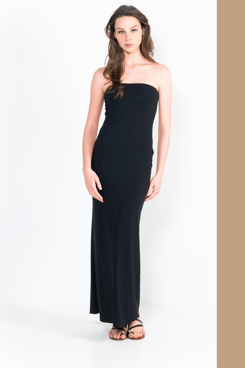 L48 Robe bustier longue