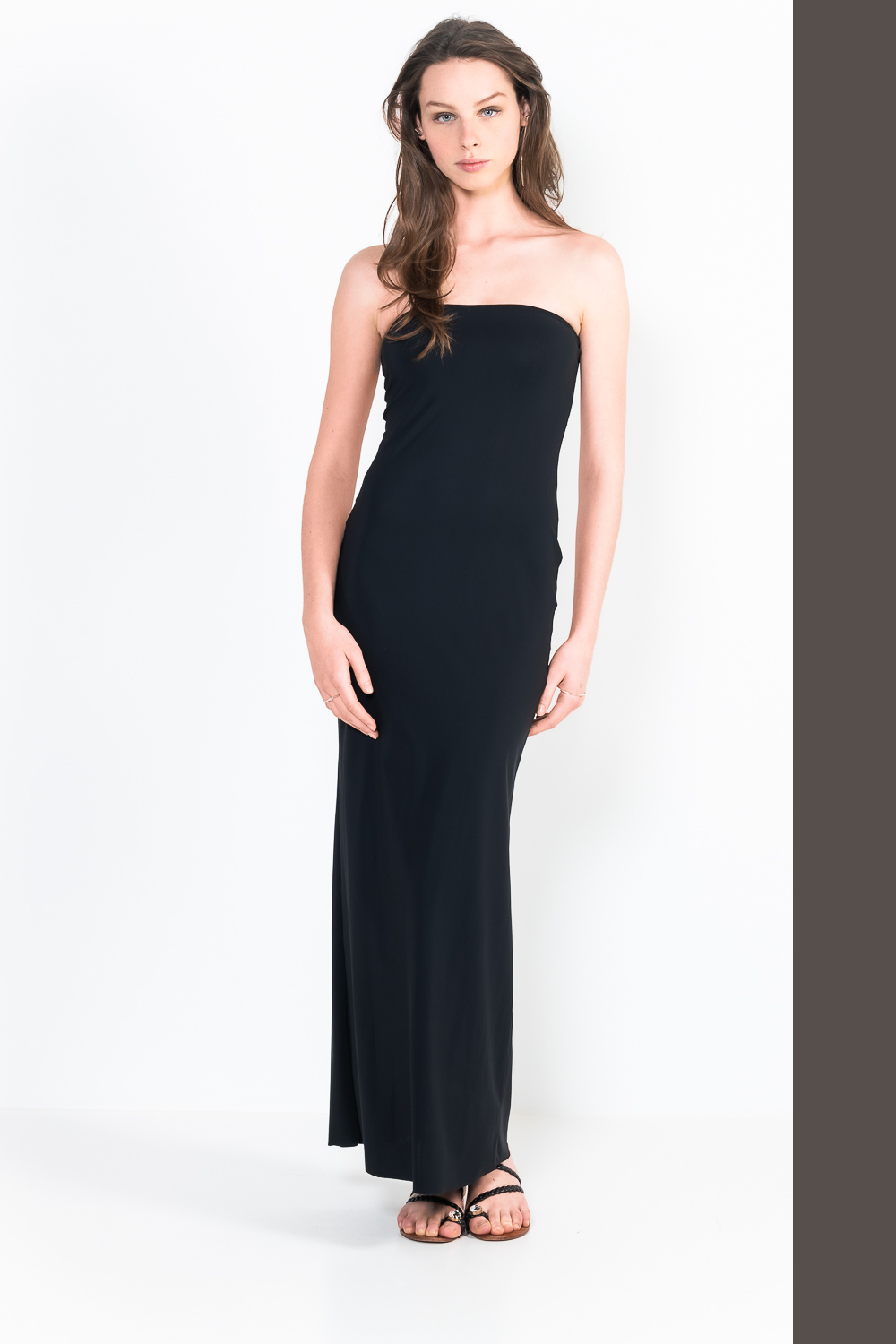 L48 Robe bustier longue