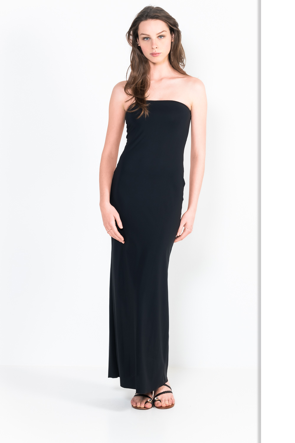 L48 Robe bustier longue