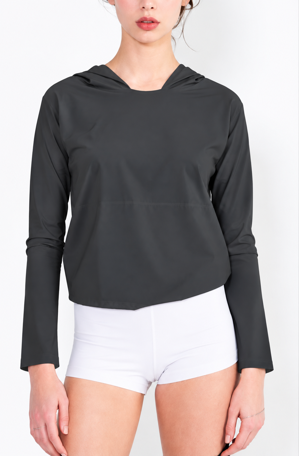 L69 Pull jogging capuche court