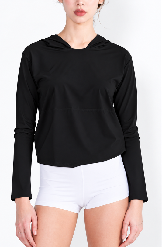 L69 Pull jogging capuche court