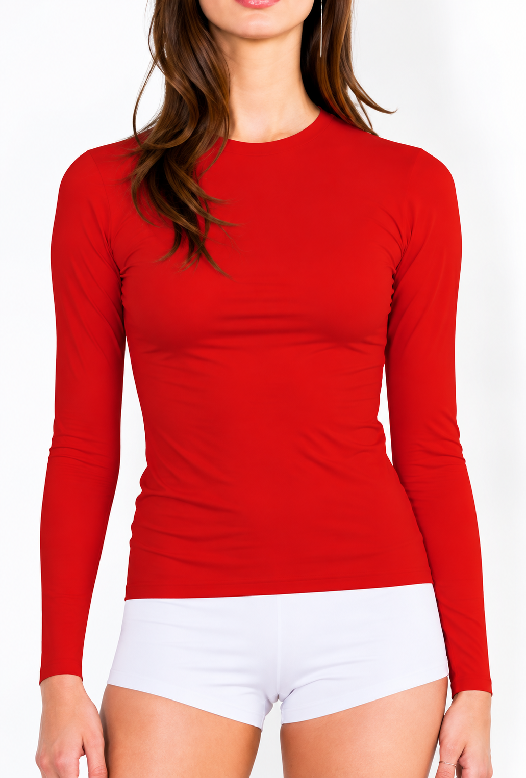 L11 Long sleeve crew neck top