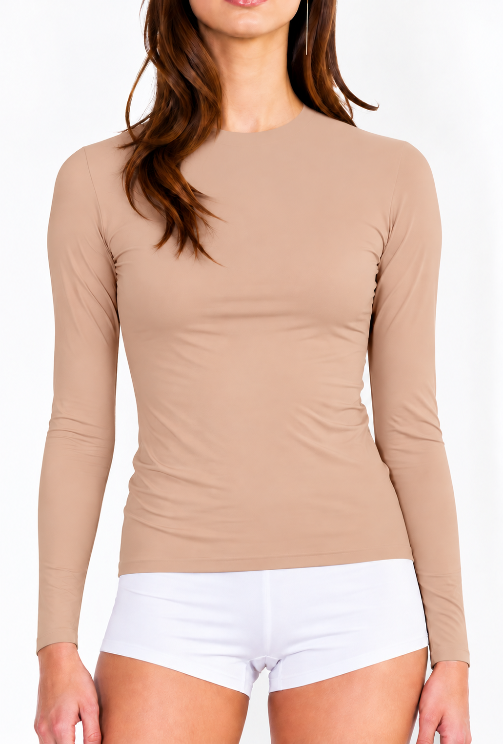 L11 Long sleeve crew neck top