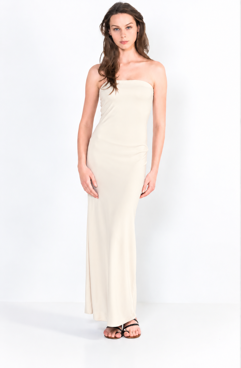 L48 Robe bustier longue