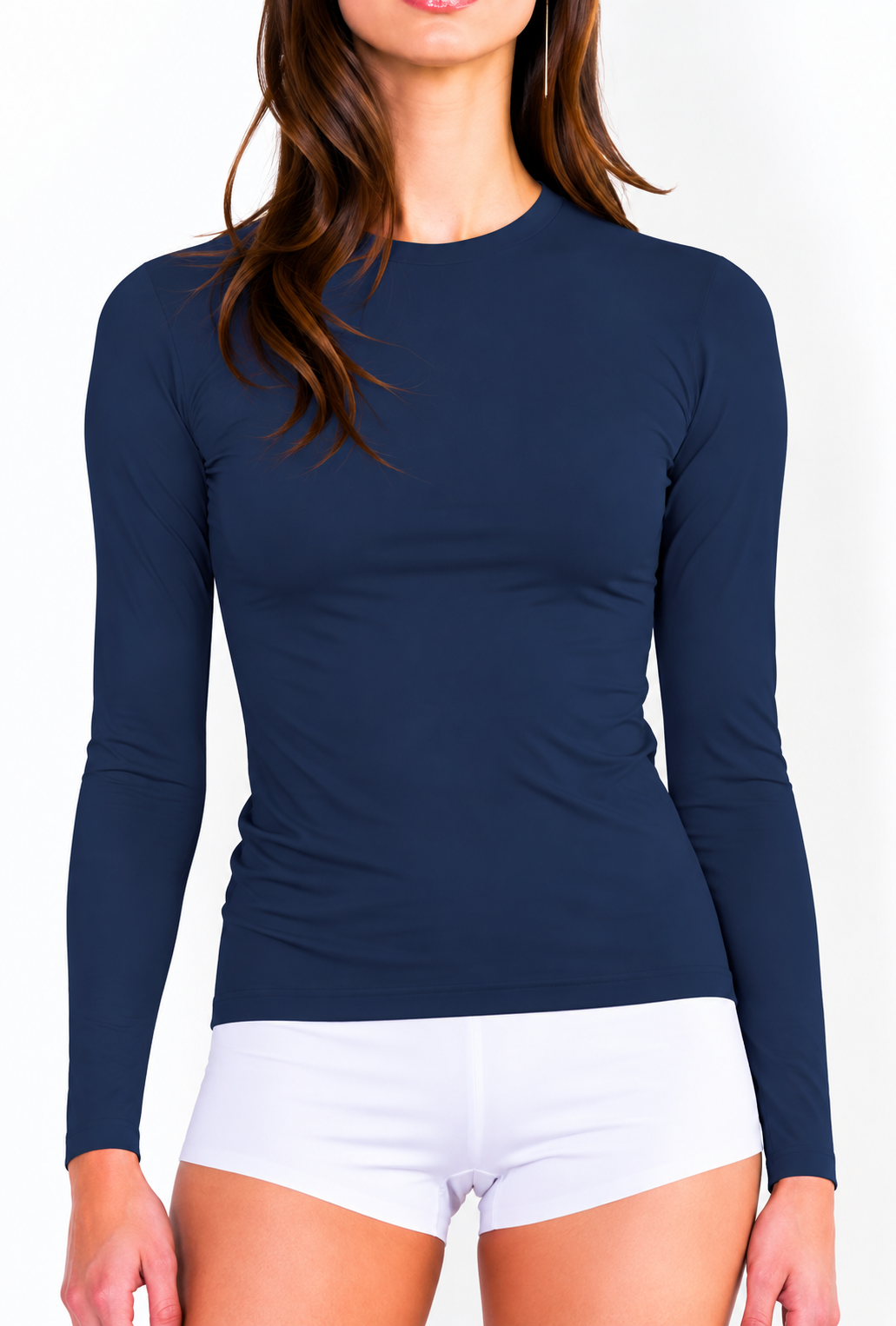 L11 Long sleeve crew neck top