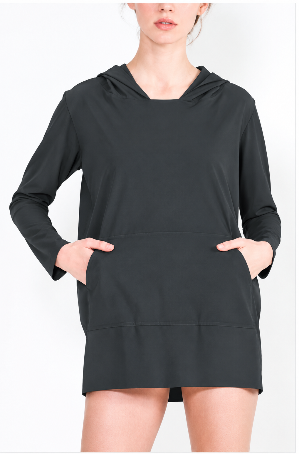 L70 Long hooded jogging sweater