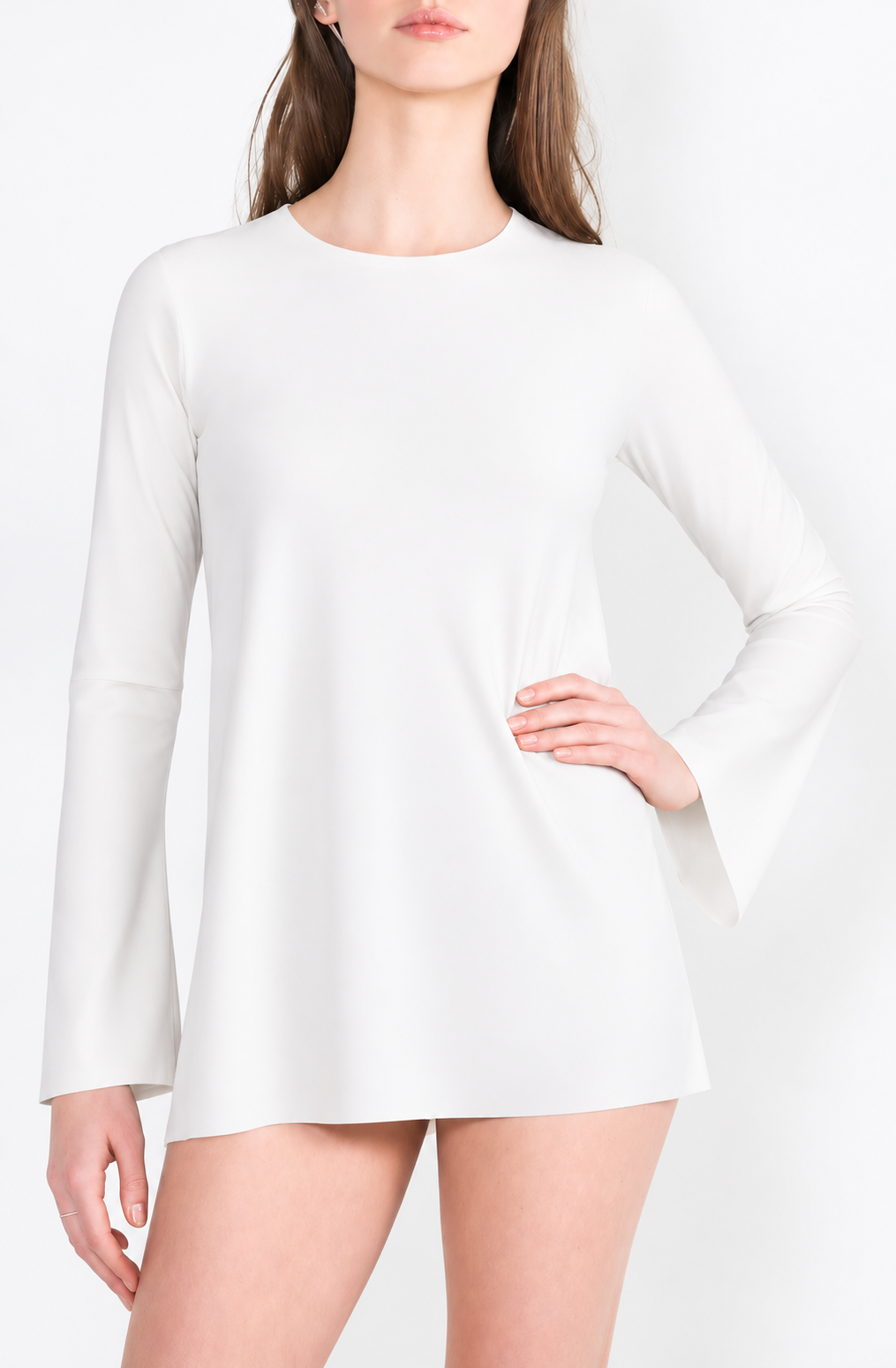 L90 Long sleeve trumpet top