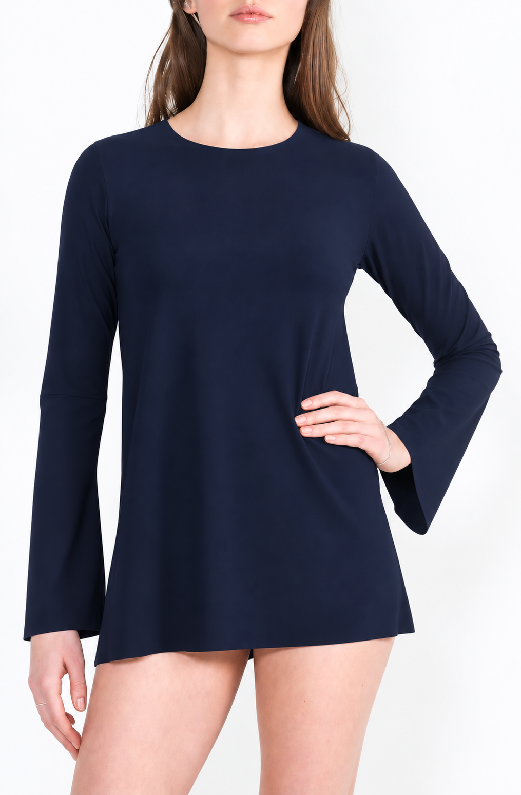 L90 Long sleeve trumpet top