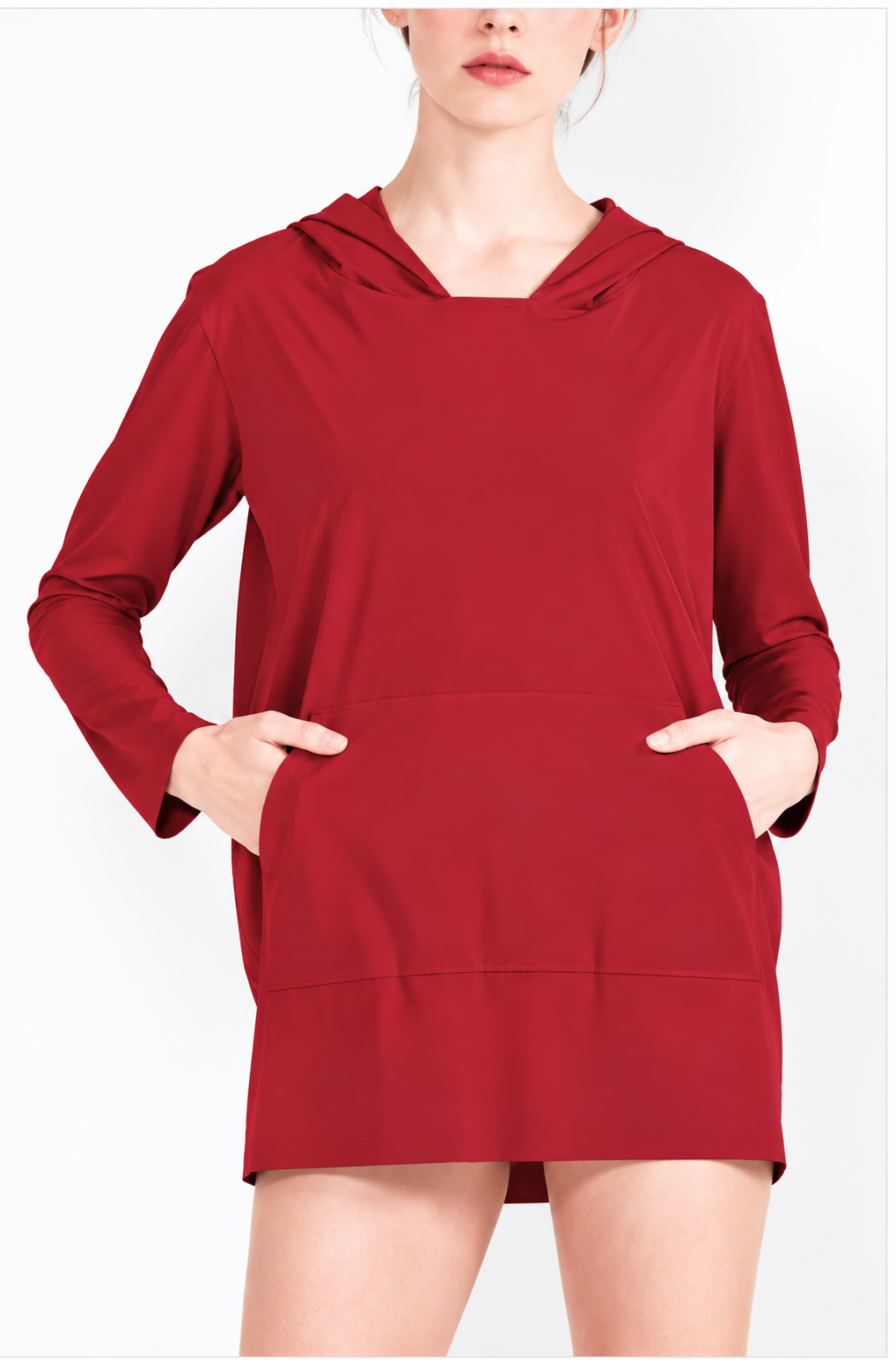 L70 Long hooded jogging sweater