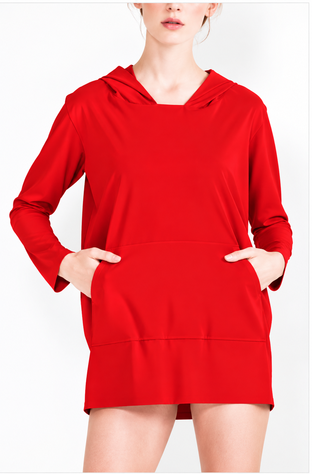 L70 Long hooded jogging sweater