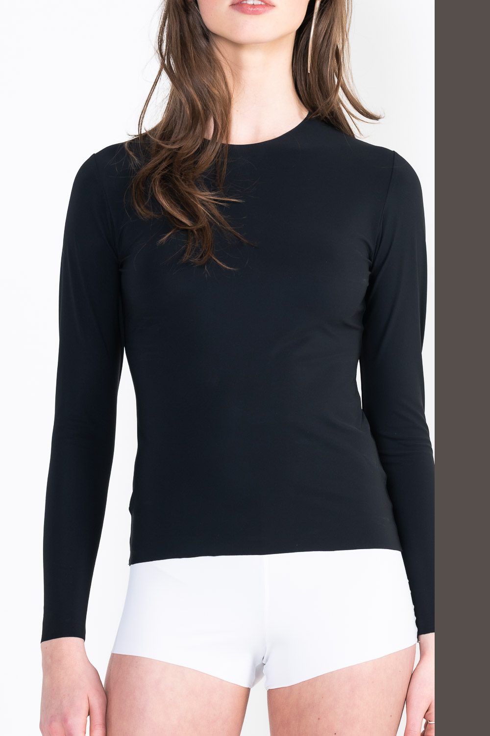 L11 Long sleeve crew neck top