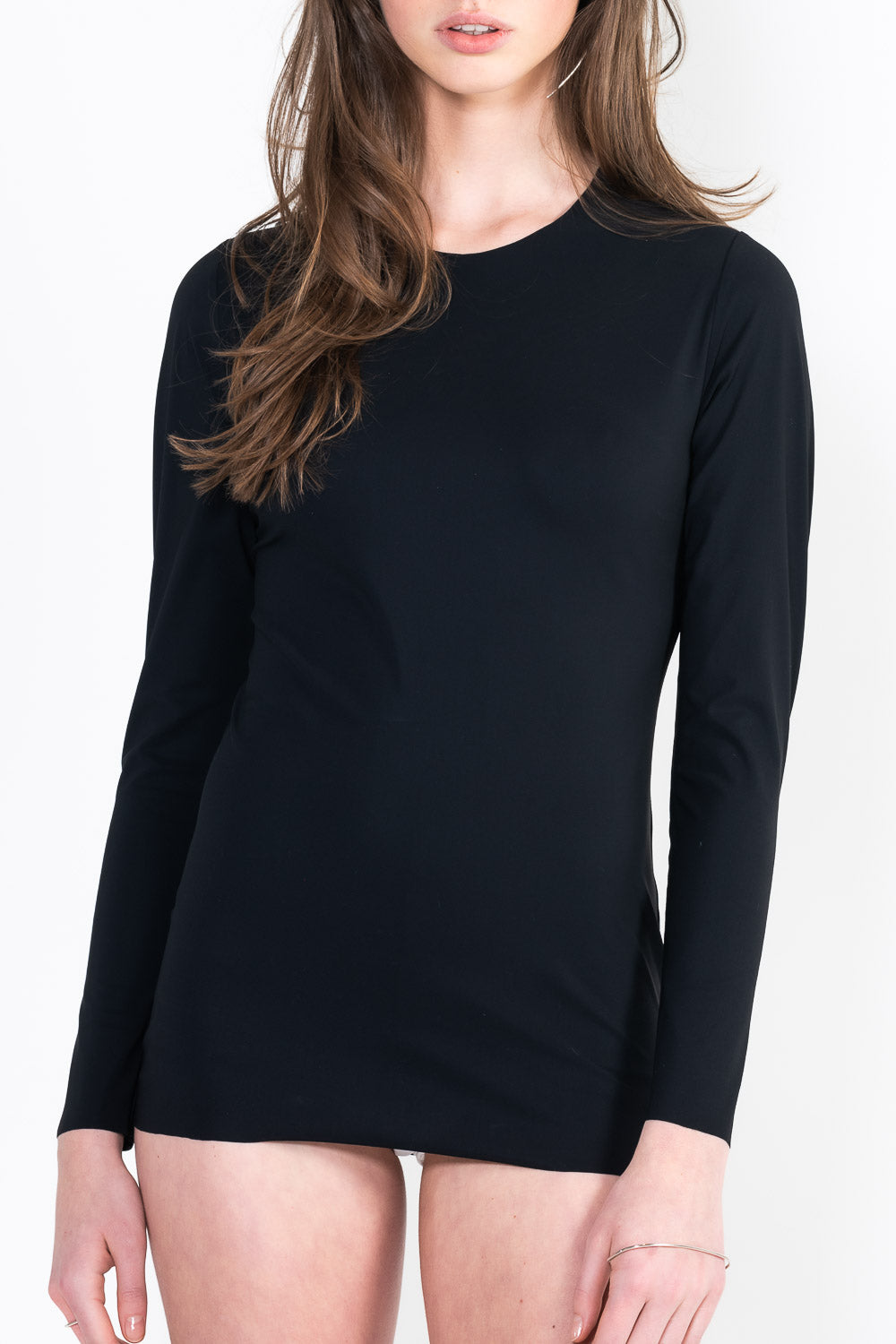 L34 Wide long-sleeved top